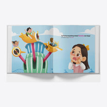Load image into Gallery viewer, Mga Damdamin ni Mina, Mina's Ups and Downs Written in Tagalog and English interior pages