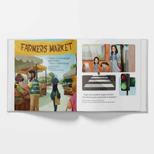Load image into Gallery viewer, Tara Sa Palengke!, Let's Go to the Farmers' Market Written in Tagalog and English: A Bilingual Filipino-English Kid's Book