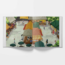 Load image into Gallery viewer, Tara Sa Palengke!, Let's Go to the Farmers' Market Written in Tagalog and English: A Bilingual Filipino-English Kid's Book
