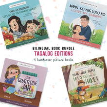 Load image into Gallery viewer, Tagalog Picture Book Bundle | 4 Bilingual Hardcover Books (Save $14)