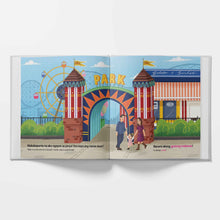 Load image into Gallery viewer, Mina's Ups and Downs - A Bilingual Filipino-English Children's Book (Written in Tagalog and English)