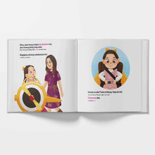 Load image into Gallery viewer, Mina's Ups and Downs - A Bilingual Filipino-English Children's Book (Written in Tagalog and English)