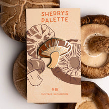 Load image into Gallery viewer, Shiitake Mushroom enamel pin designed by Sherry's Palette