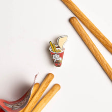 Load image into Gallery viewer, Yan Yan Snack enamel pin designed by Sherry's Palette