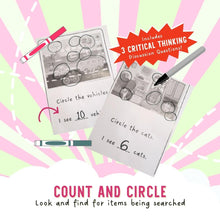 Load image into Gallery viewer, I Found It! by Katrina Liu - I Found Number Activity Sheets for kids by Lycheepress