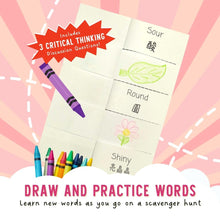 Load image into Gallery viewer, Mina's Scavenger Hunt by Katrina Liu - Scavenger Hunt Activity Sheets for kids by Lycheepress
