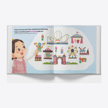 Load image into Gallery viewer, Mga Damdamin ni Mina, Mina's Ups and Downs Written in Tagalog and English interior pages
