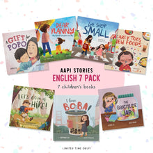 Load image into Gallery viewer, AAPI Stories Gift Bundle 7 Books + Free Stickers + US Shipping
