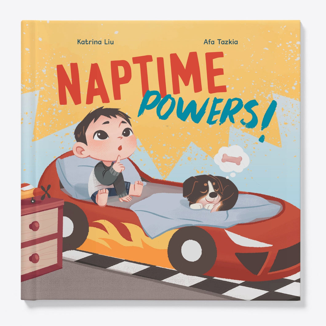 Naptime Powers - a children's book written in English by Katrina Liu