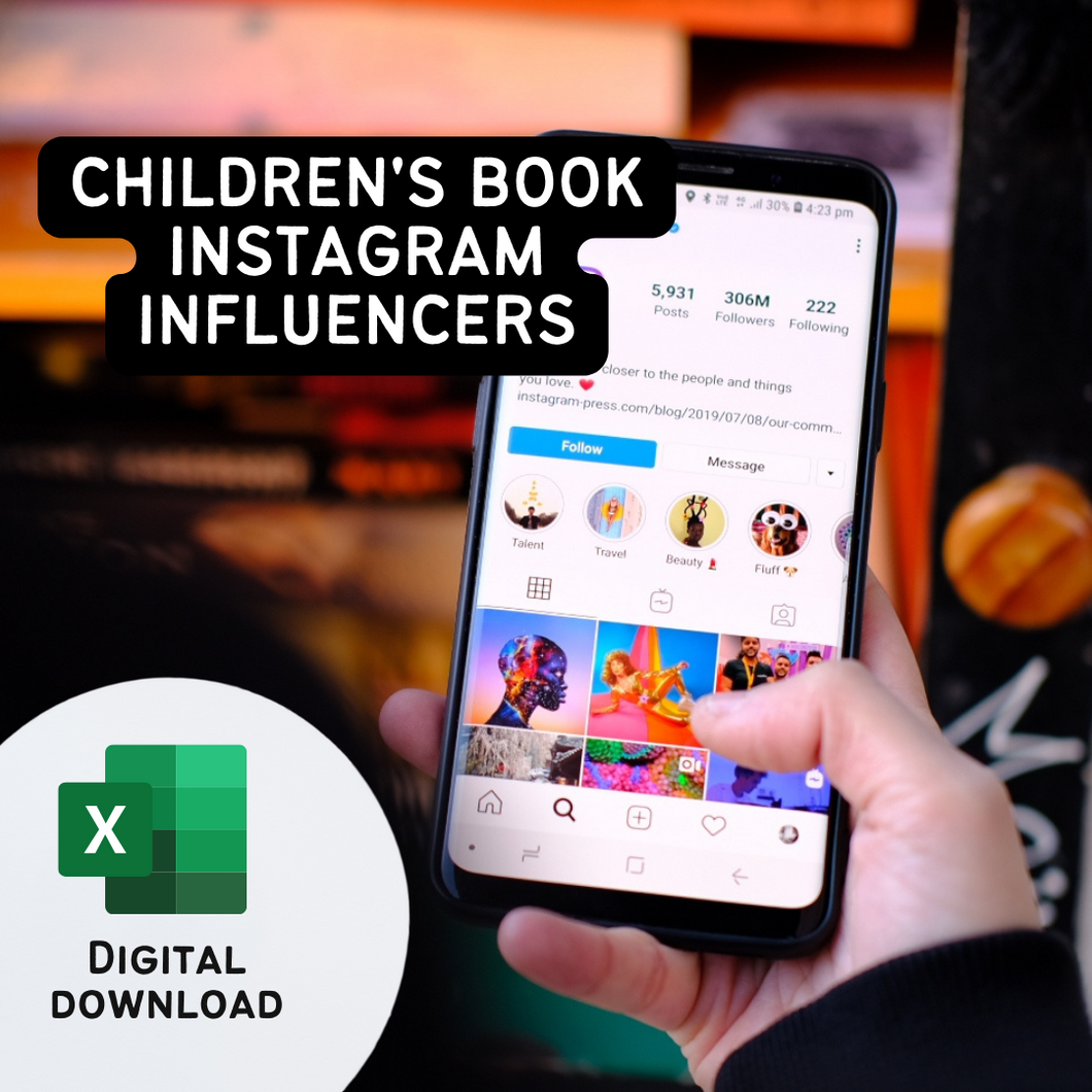 Children's book instagram influencers list
